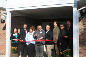 Ribbon cutting